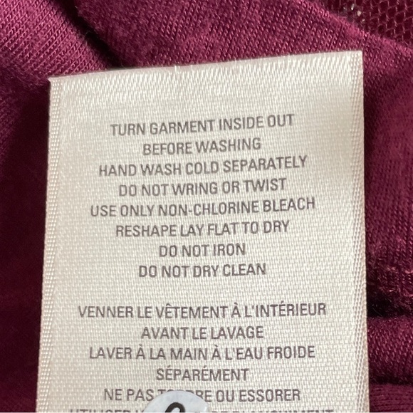 Anthropologie HD In Paris Everly Tulle Midi Skirt Burgundy Dots Women’s Size XS - Picture 6 of 9